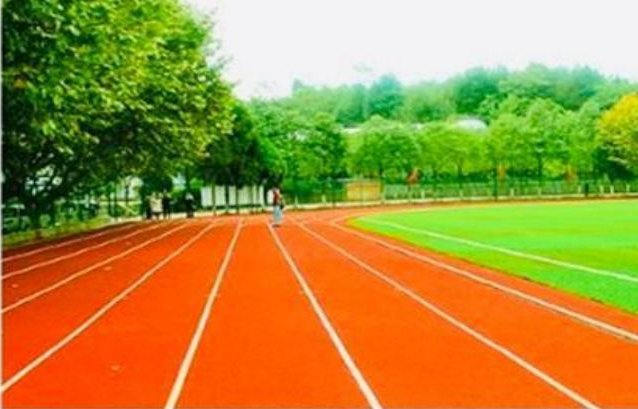 Pista atlética en caucho